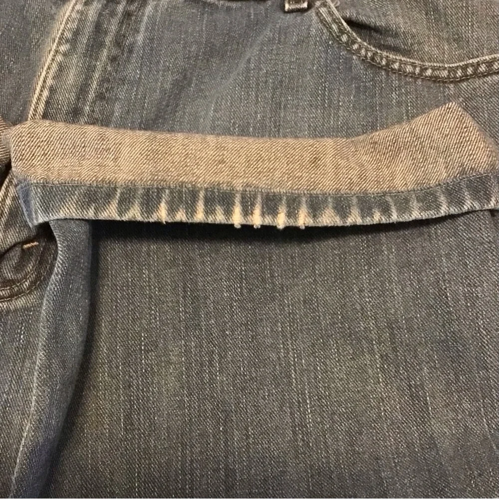 Signature Levi Strauss Cotton Straight Leg Medium Rinse Jeans 42x30